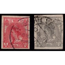 1923 Holland - AFA 110-111 - Stemplet